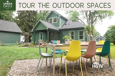 HGTV ANNOUNCES WINNER OF HGTV URBAN OASIS 2021 IN INDIANA.